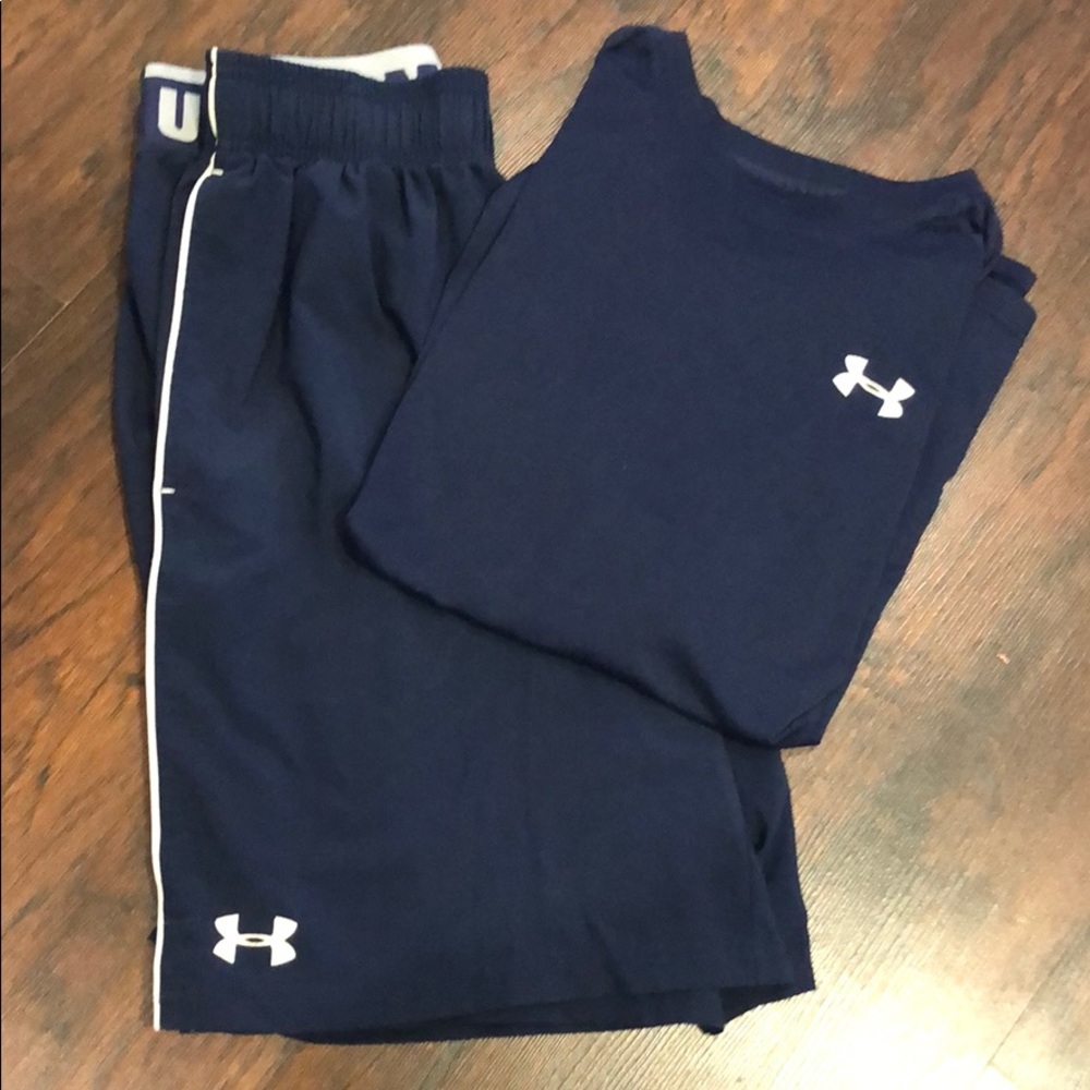 Under armour workout set